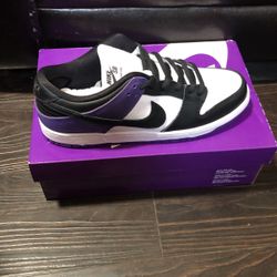 NIKE SB DUNK LOW COURT PURPLE $160