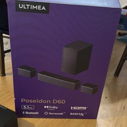 410 watt sound bar surround sound system got new couldn’t set it up so I’m selling it