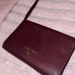 Michael Kors burgundy small purse