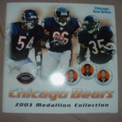 2003 Chicago Bears Medallion Collection 