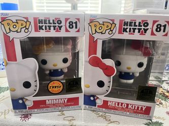 Funko Pop! Hello Kitty - #81 Mimmy Chase Bundle - Hot Topic Expo