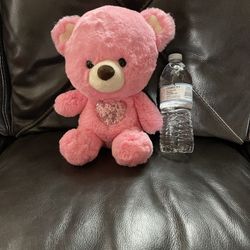Pink Heart Plush