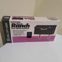 Classic Ranch Wall-Mount Mailbox