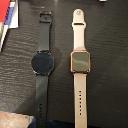 Galaxy Watch And Apple Watch