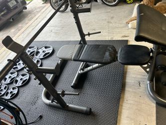 Full Olympic Rated Bench For Workout 245 Pounds Included