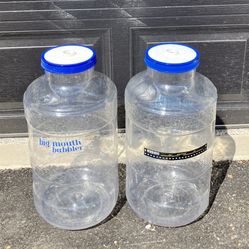 2 5-gallon Big Mouth  Bubblers