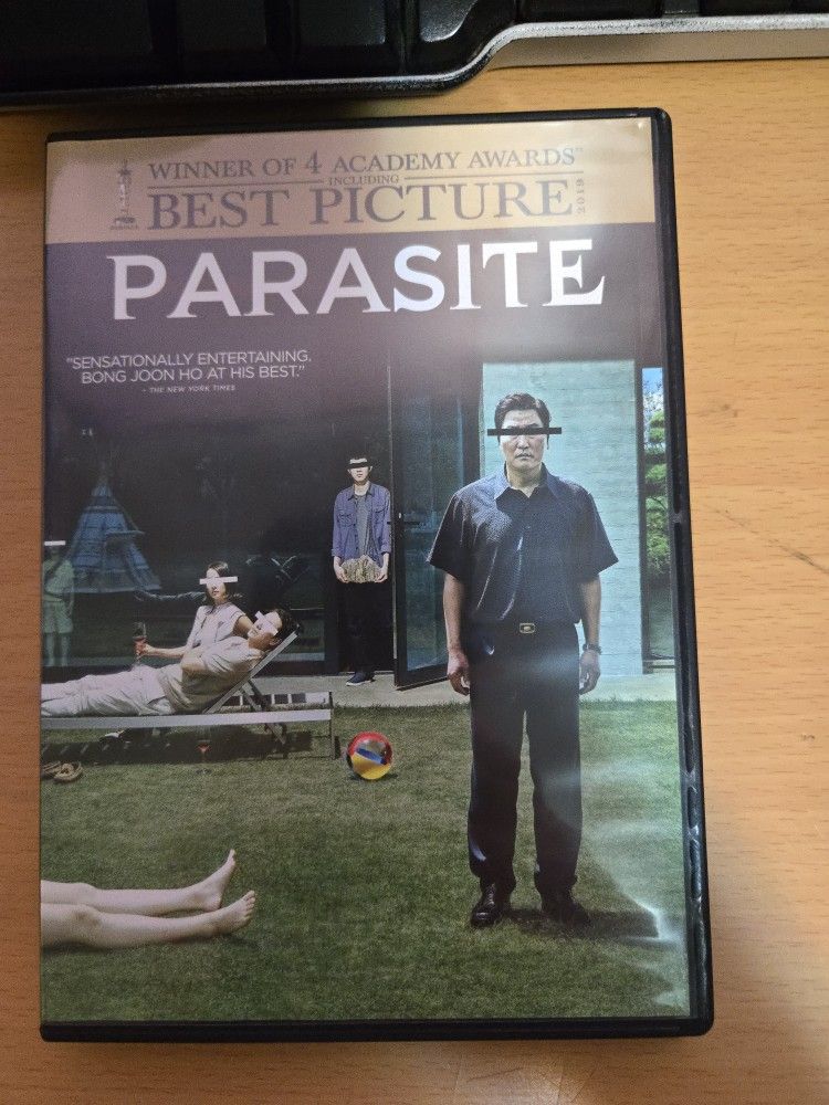 Parasite Movie DVD