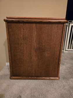 Wood Clothes Hamper