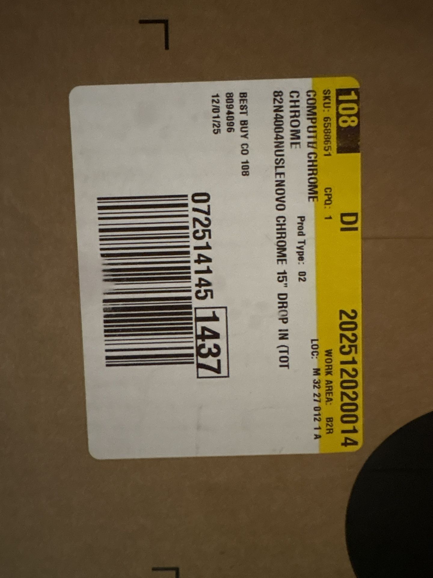 Brand New CHROMEBOOK LENOVO