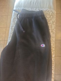 Champion Fleece Sweatpants Black