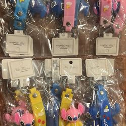 24 Stitch and Angel keychains