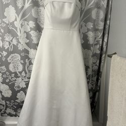 Satin Wedding Dress