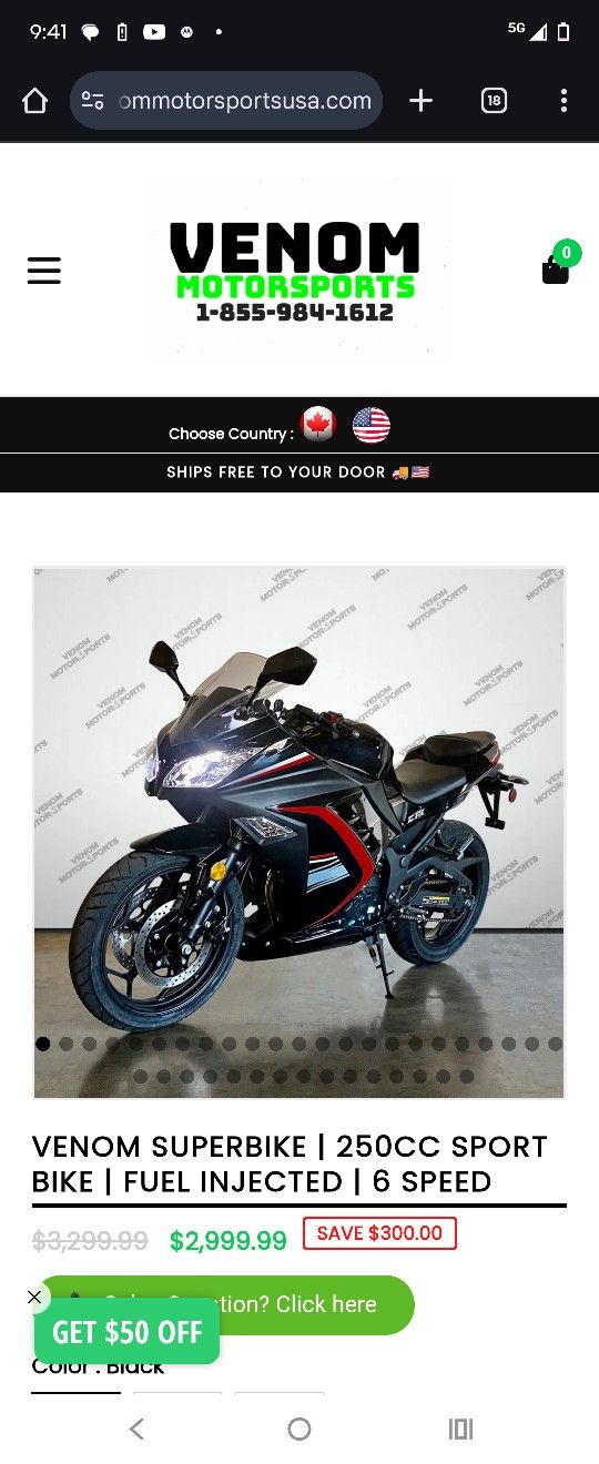 2014 Vinom 250cc