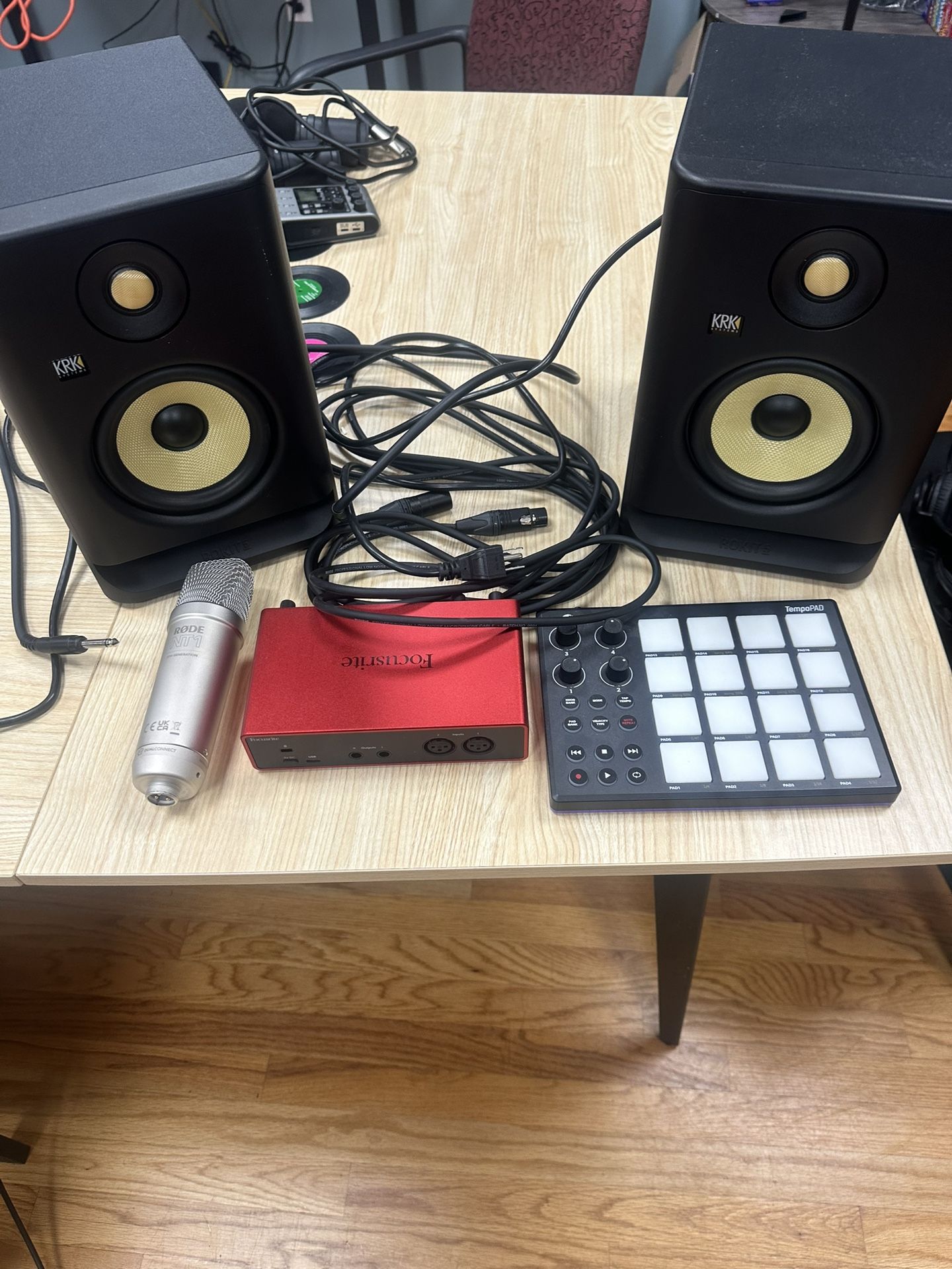 Recording studio Equipment 
