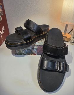Dr. Martens Black Leather Sandals – Women’s Size 8 – $60
