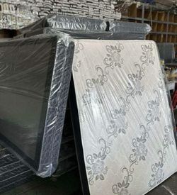Set King Size Mattress And Box Spring