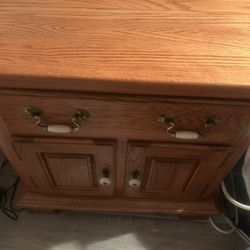 Wooden Cabinet Or Nightstand