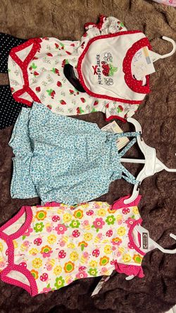 Baby Girl Onesie and Romper Lot