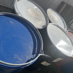 55 gallon metal Drums Open Top $35 each