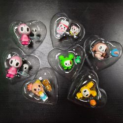 Tokidoki ’Til Death Do Us Part Mini Figure Lot 7 Pieces Read Description