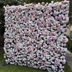 Flower Wall Backdrop