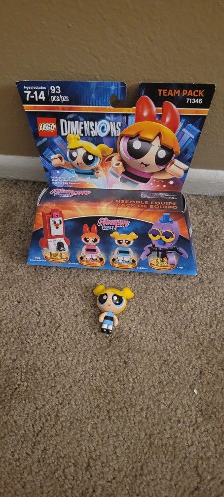 LEGO Dimensions THE
POWERPUFF GIRLS Team Pack
71346 New In Box Unused