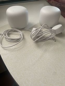 Google Nest WiFi Router 2-Pack with Power Adapters