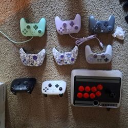 8bitdo and xbox controller LOT (Tested)