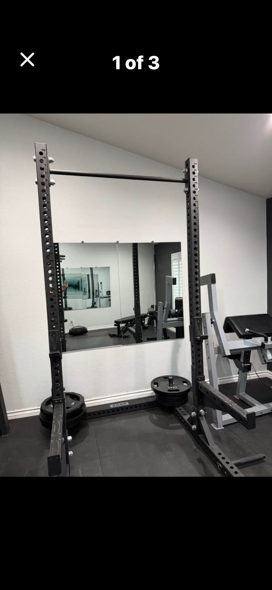 IRON SQUAT RACK