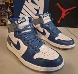 Authenticity Guarantee
Nike Air Jordan 1 Retro High OG 'True Blue' DZ5485-410 Men's Shoes 8