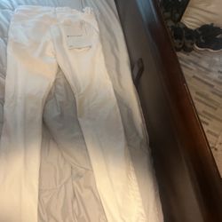 White Purple Brand Jeans / With Minor Tear