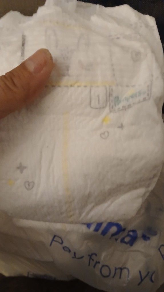 1 & 2 Diapers yes They Are Open Pampers & Luvs