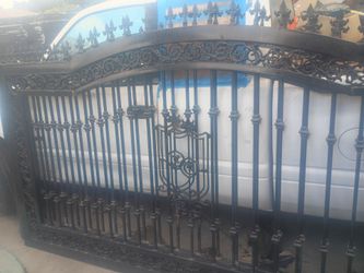 Iron fence