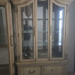 Dresser, Curio Cabinet and Hutch