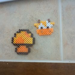 Orange Mushroom/Cow