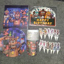 Five Nights At Freddy's Party Supplies