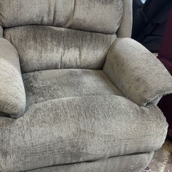 Power Fabric Rocking Recliner 
