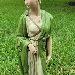 Tall Table Antique Lady Lamp