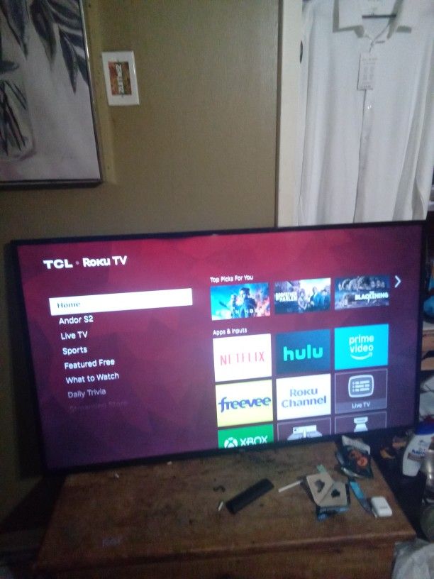 55 Inch TCL Roku TV Has No Problems I Hate To Get Rid Of It But I Have A New Bigger One So I Don't Need It No More