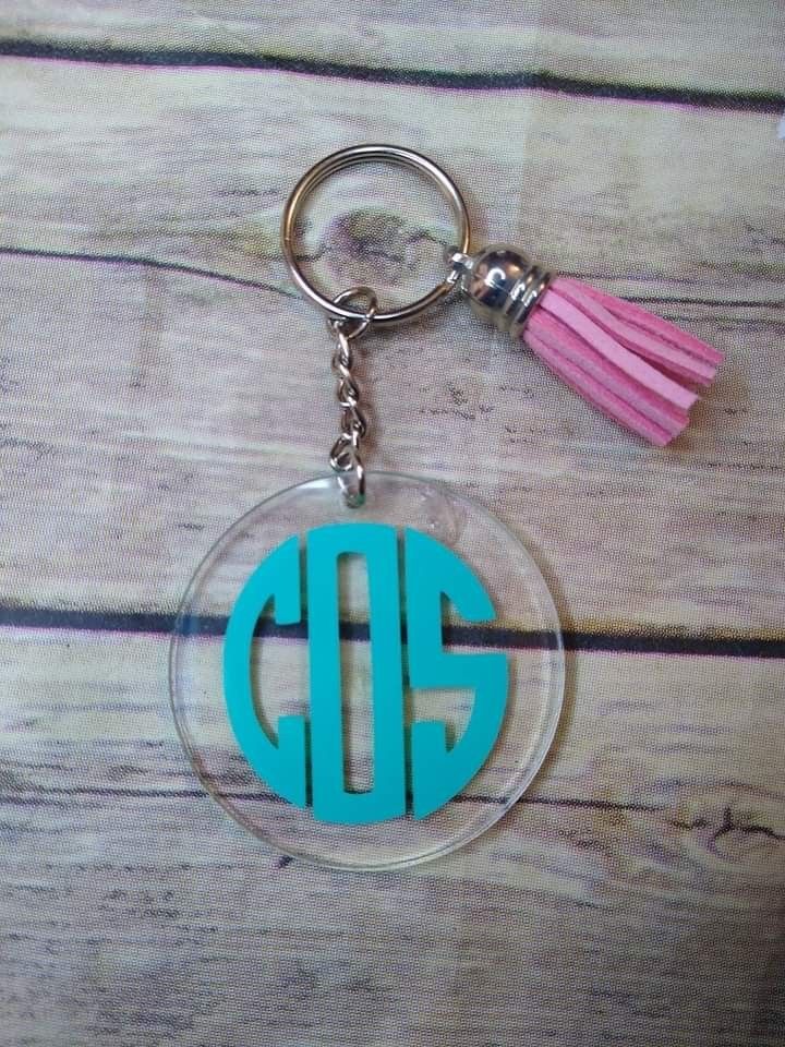 Personalized ornaments and keychains