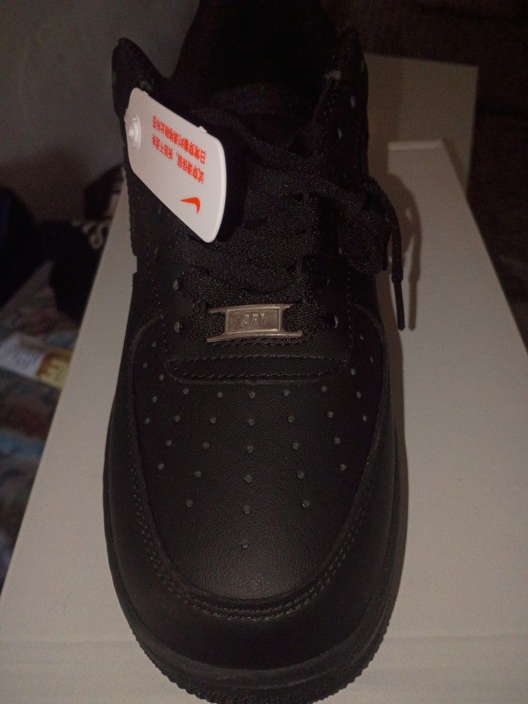 Brand New Fresh Black Forces Size 9 Available