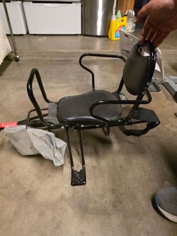 Kids rear mount bike seat