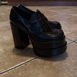 Black Platform Heels OBO