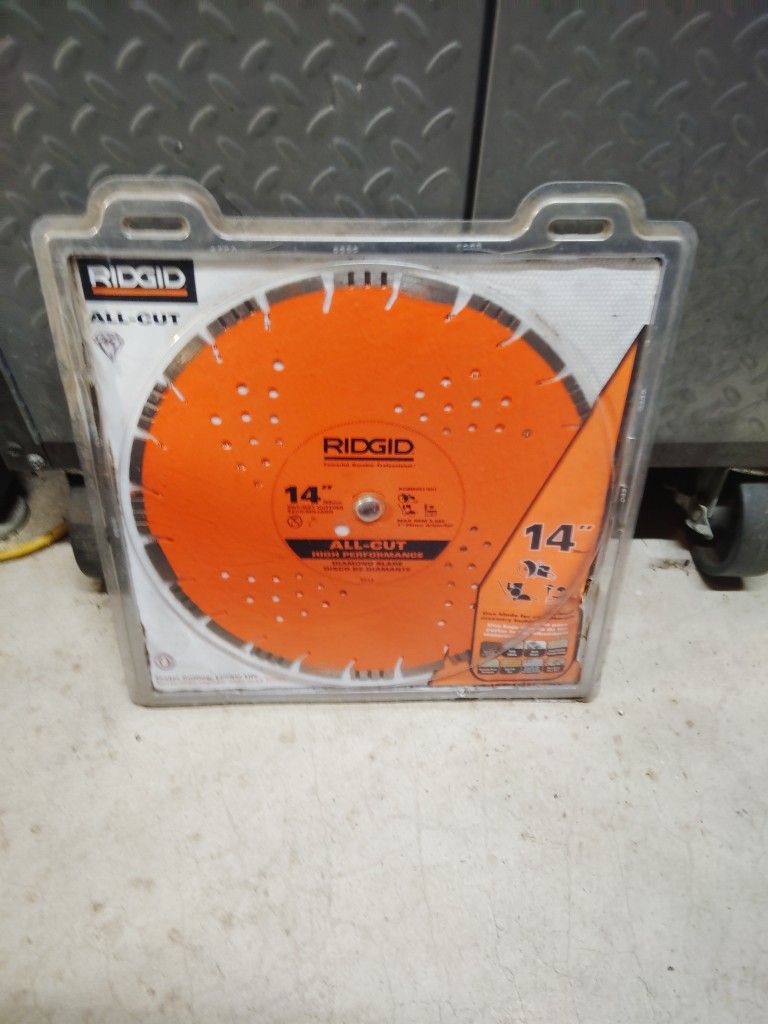 Rigid 14" All Cut Diamond Blade