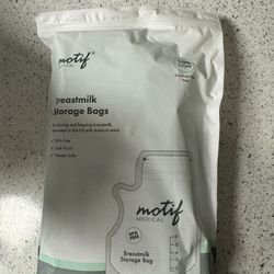 590 Motif breast Milk storage bags
