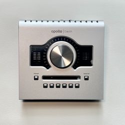 Universal Audio Apollo Twin DUO Thunderbolt Audio Interface (2010s) With Thunderbolt Cable