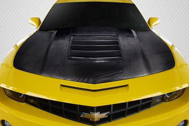 Blemished 2010-2015 Chevrolet Camaro Carbon Creations GT Concept Hood - 1 Piece