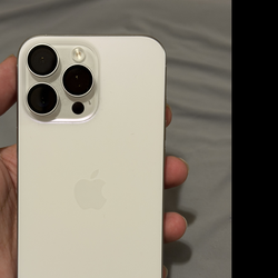 iPhone 16 Pro Max 256GB White Titanium