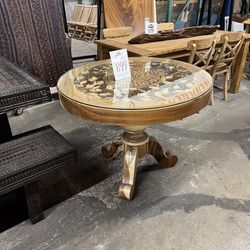 Solid Wood Round Dining Table - Ranting