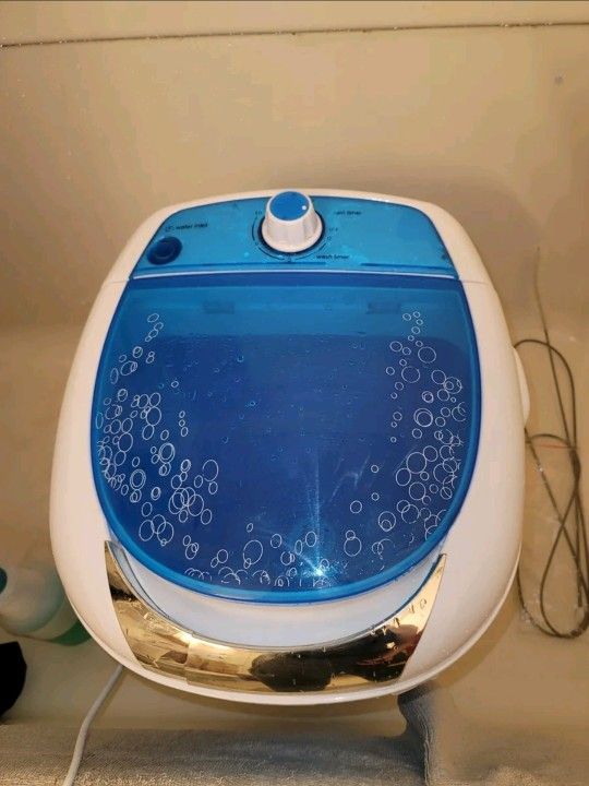 Costway 23104-CYWH Mini Washing Machine with Spin Dryer